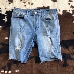 PacSun men’s skinniest denim shorts (32)